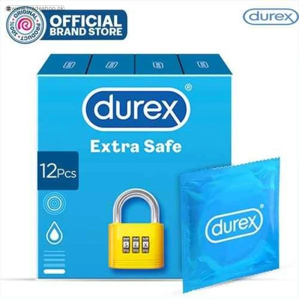 Durex Extra Safe Condoms 12 Pack Durex Extra Safe Condoms 12 Pack