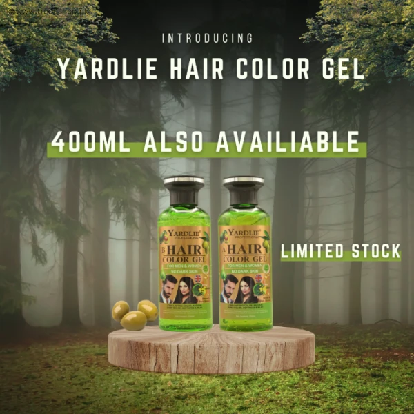 Yardlie Professional Hair Gel Mixing Paste Natural Black 400ml
