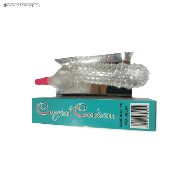 Silicone Spike Dotted Ribbed Condom Silicone Spike Dotted Ribbed Condom